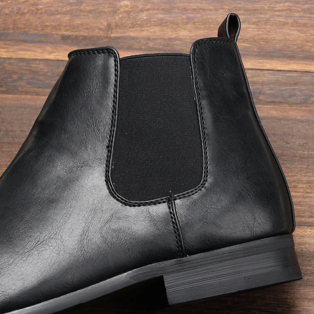 Size 7~13 Men Chelsea Boots Italian Style Ankle Boots soft leather Men Boots