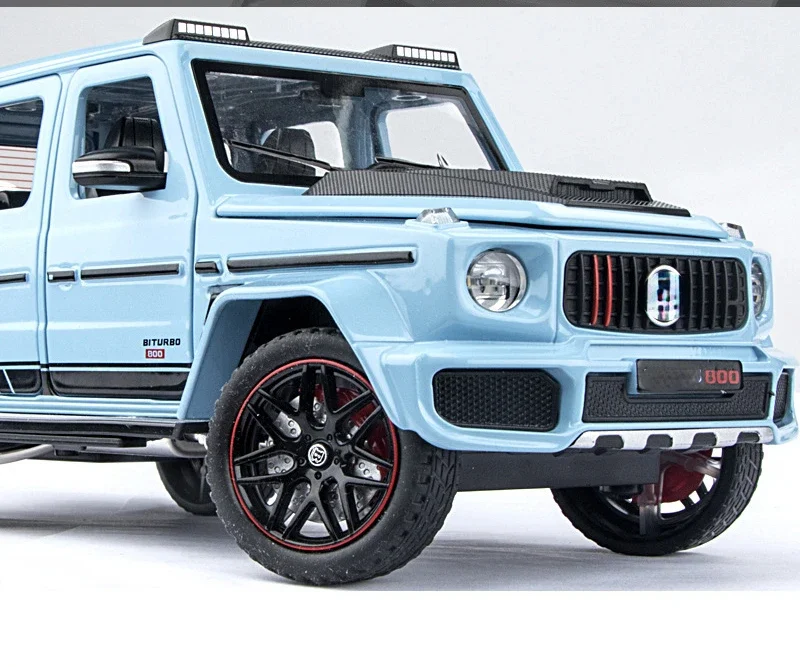 Diecast Car Toys 1:24 Scale G800 Alloy Car Model Diecast Off Road Vehicles Children's Mini Car Toys Gift Collection Miniauto