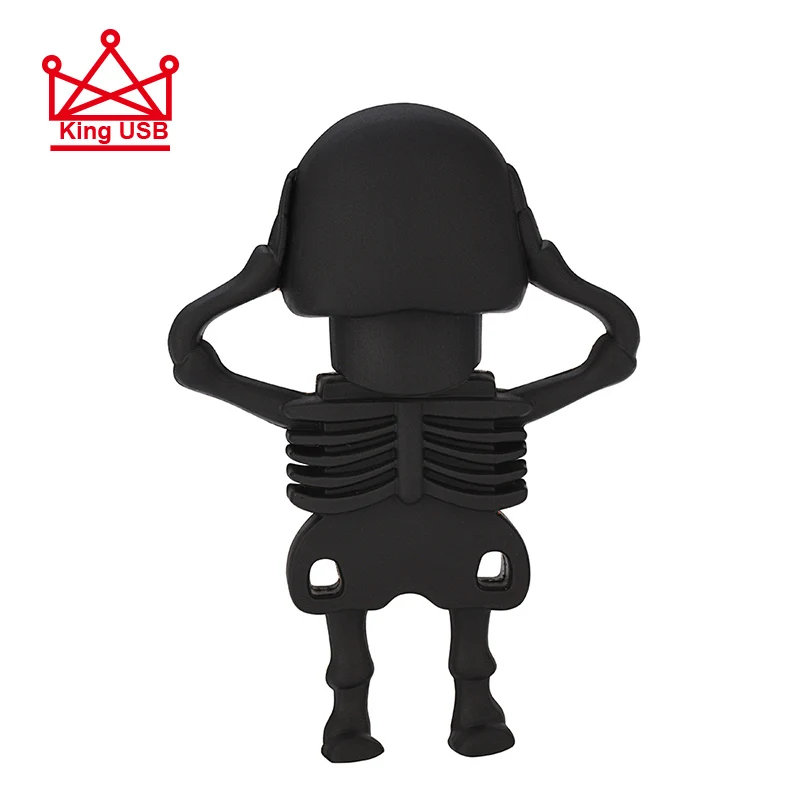 Skeleton USB Flash Drive 4GB 8GB 16GB 32GB 64GB 128GB pendrive USB 2.0 Mini Memory Stick Pen Drive Gifts cle usb