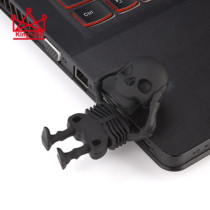 Skeleton USB Flash Drive 4GB 8GB 16GB 32GB 64GB 128GB pendrive USB 2.0 Mini Memory Stick Pen Drive Gifts cle usb