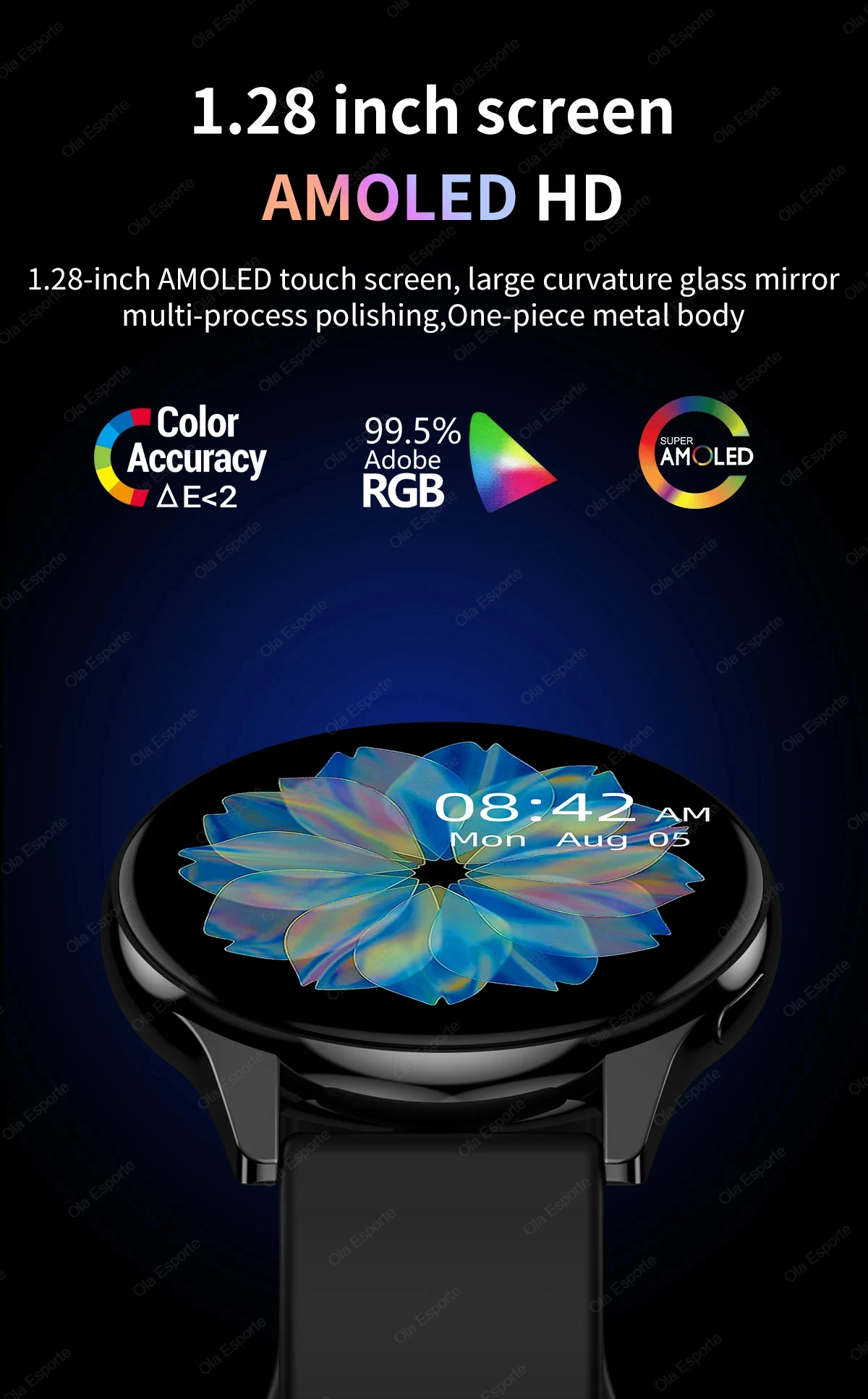 Smartwatch Women Watch 6 Health Monitoring Watch Waterproof Voice Assistant Bluetooth Call Smart Watch 2026 New Sport Watch Men
