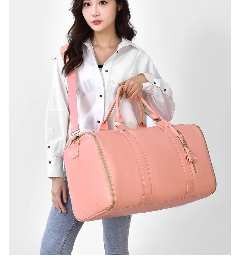 Women Rolling Garment Bags for Travel Handbag with Wheels Women Carry On Garment Duffel Bag Suit Travel Rolling Trave Duffle Bag