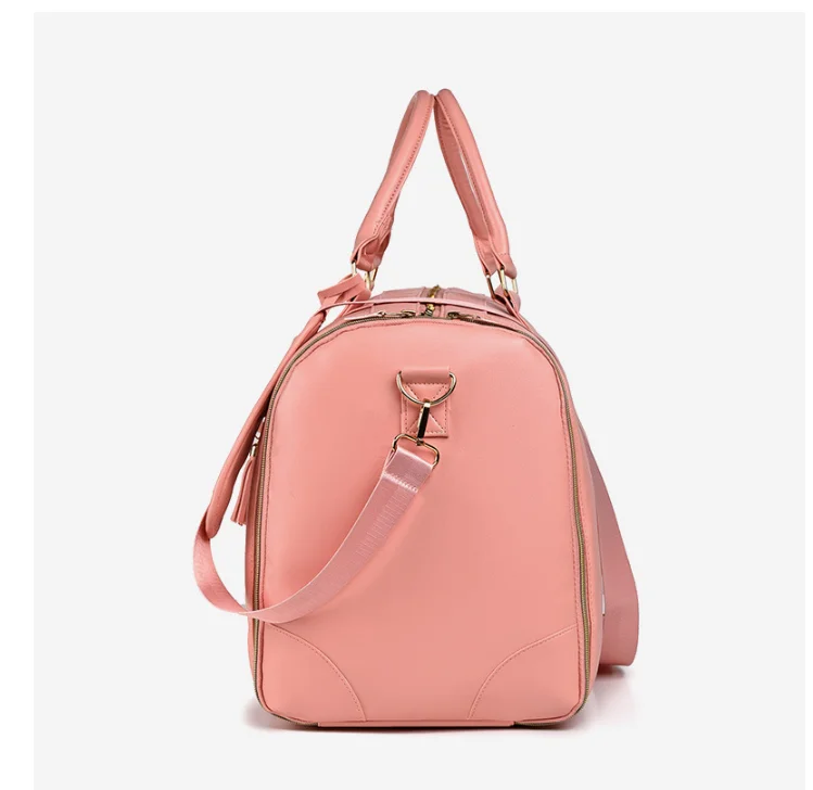 Women Rolling Garment Bags for Travel Handbag with Wheels Women Carry On Garment Duffel Bag Suit Travel Rolling Trave Duffle Bag