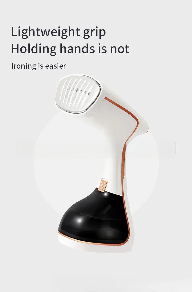 TINSOL Handheld Garment Steam Iron 1800W 3-Level Adjustment Rapid Heating Steam Iron Portable Suitable for Home and Travel Use