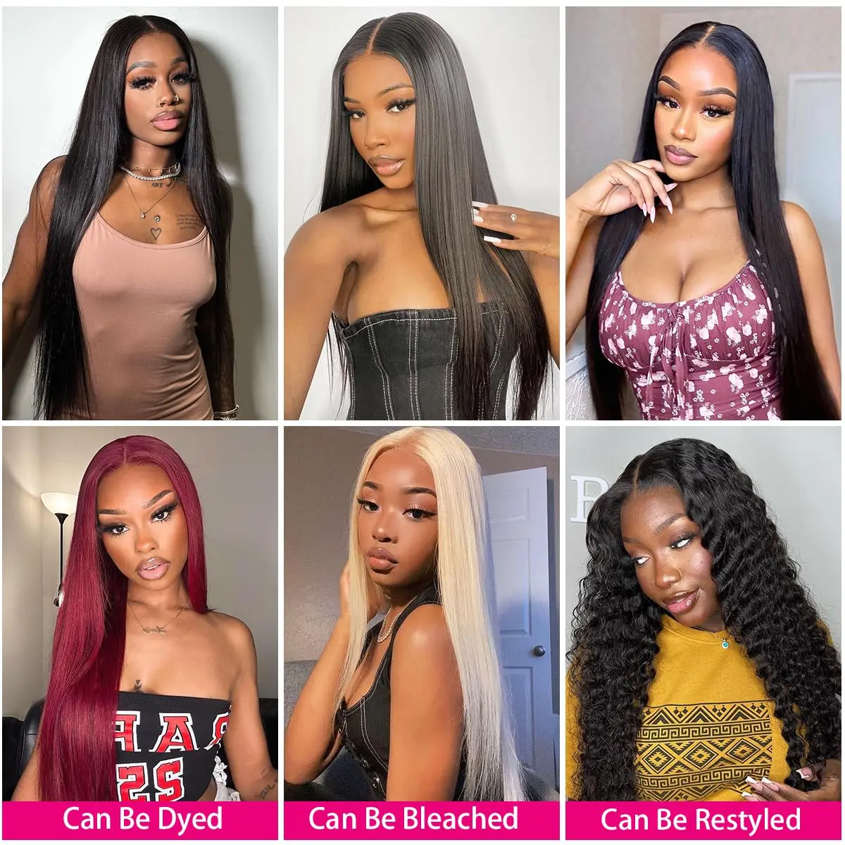 Straight Bundles Human Hair 12A Human Hair 4 Bundles Straight Hair 20 22 24 26 Inch Brazilian Virgin Deal Human Hair Extensions