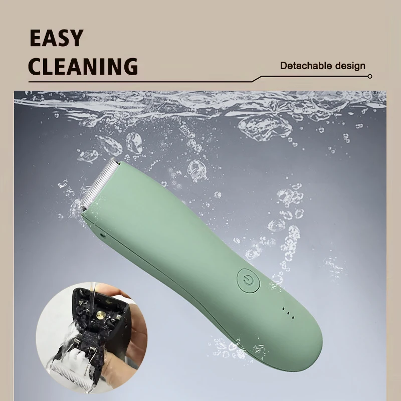 Body Trimmer for Men Beard Face, Hair, Body and Intimate Hair Trimmer Body Shaver Groomer Ceramic Male Electric Hair Clipper