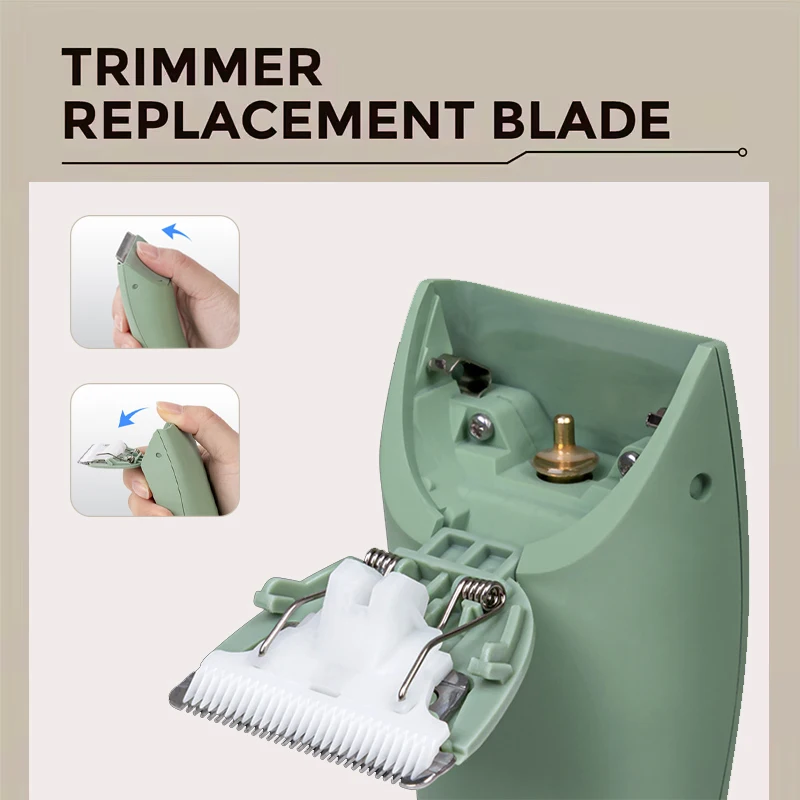 Body Trimmer for Men Beard Face, Hair, Body and Intimate Hair Trimmer Body Shaver Groomer Ceramic Male Electric Hair Clipper