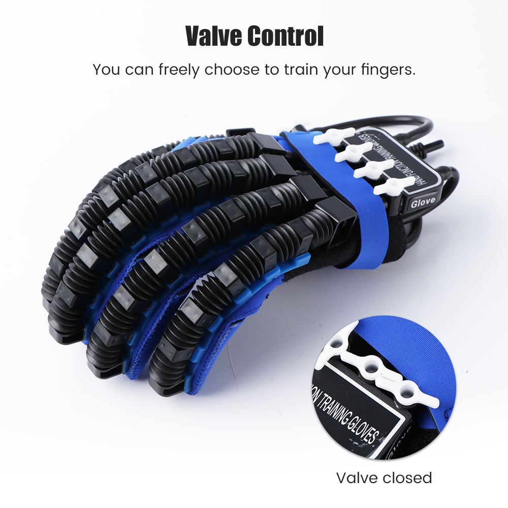 Robot Gloves Hand Rehabilitation Automatic Hand Trainer Rehabilitation Rehab Theraphy Hemiplegia Gloves Finger Trainer Stroke