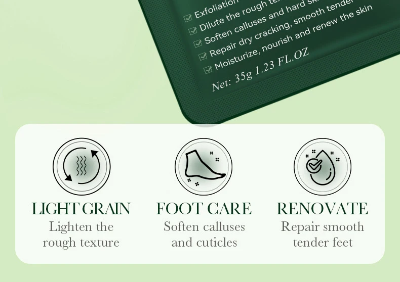 6 Pairs SADOER Fruits Foot Mask Moisturizing Foot Peeling Mask Exfoliating For Feet Spa Pedicure Exfoliant Feet Skin Care