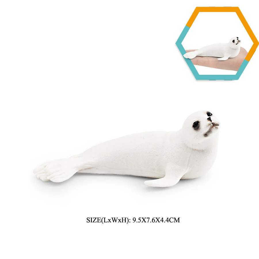 Realistic Dugong Manatee Walrus Sea Lion Fur Seal Ocean Sea Life Animals Model Action Figures Durable Education And Fun Play Toy