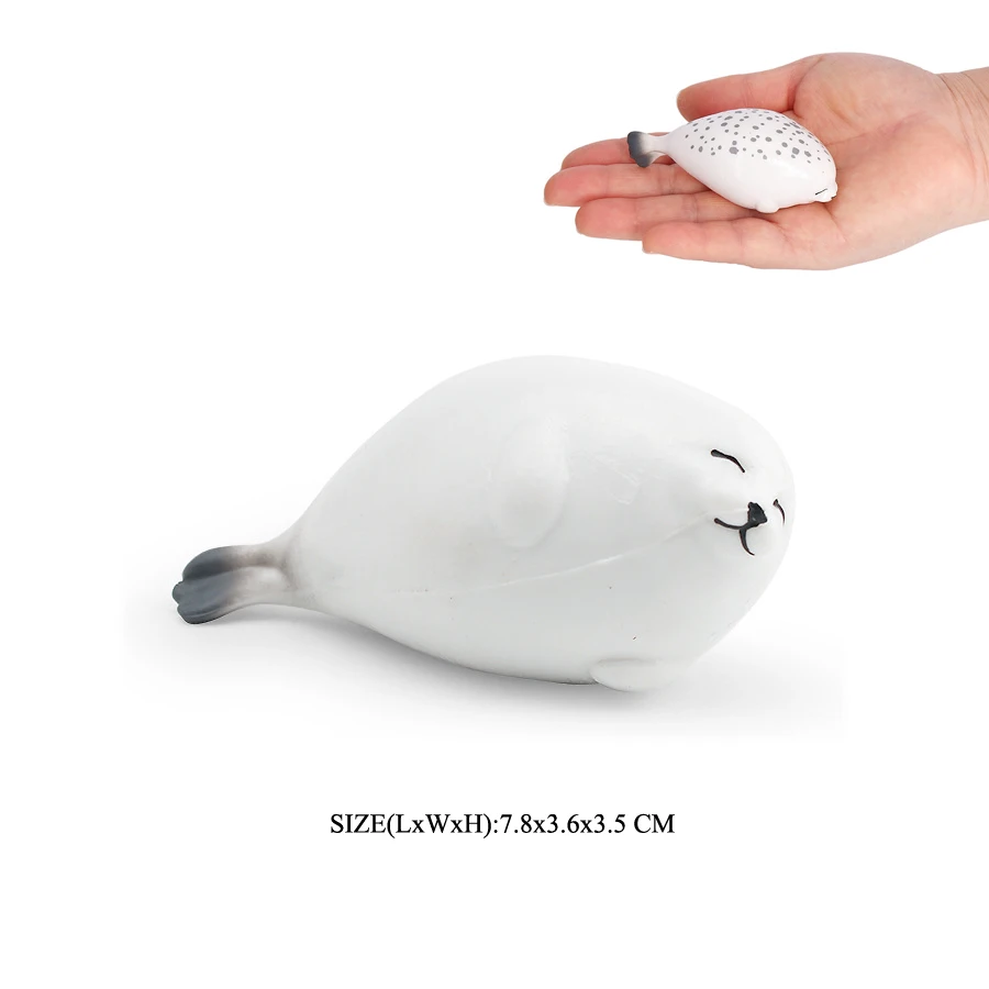 Realistic Dugong Manatee Walrus Sea Lion Fur Seal Ocean Sea Life Animals Model Action Figures Durable Education And Fun Play Toy