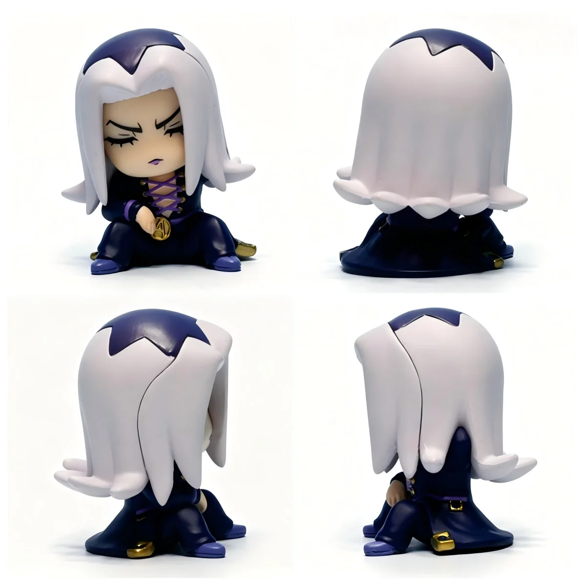 Original JoJo Bizarre Adventure Golden Wind Shoulder Zun Fig Vol.2 Sleeping Bucciarati Abbacchio Narancia Fugo Figure Gashapon