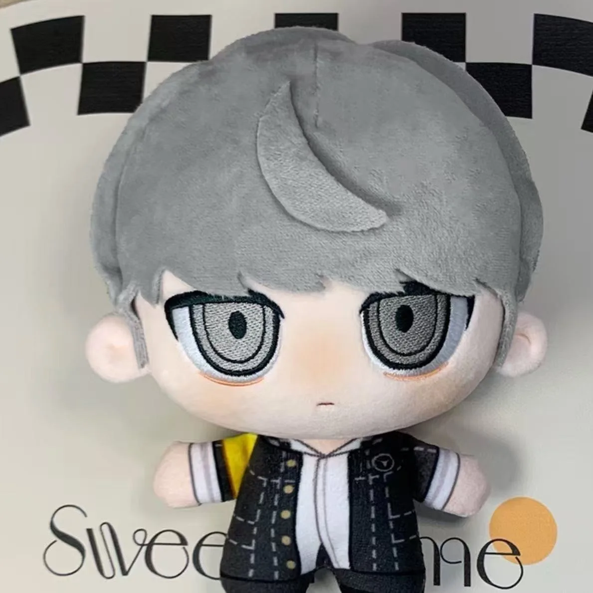12cm Hanamura Yosuke Narukami Yu Plushie Stuffed Toys Adachi Tohru Plush Dolls Pendants Keychain Fans Birthday Xmas Gifts