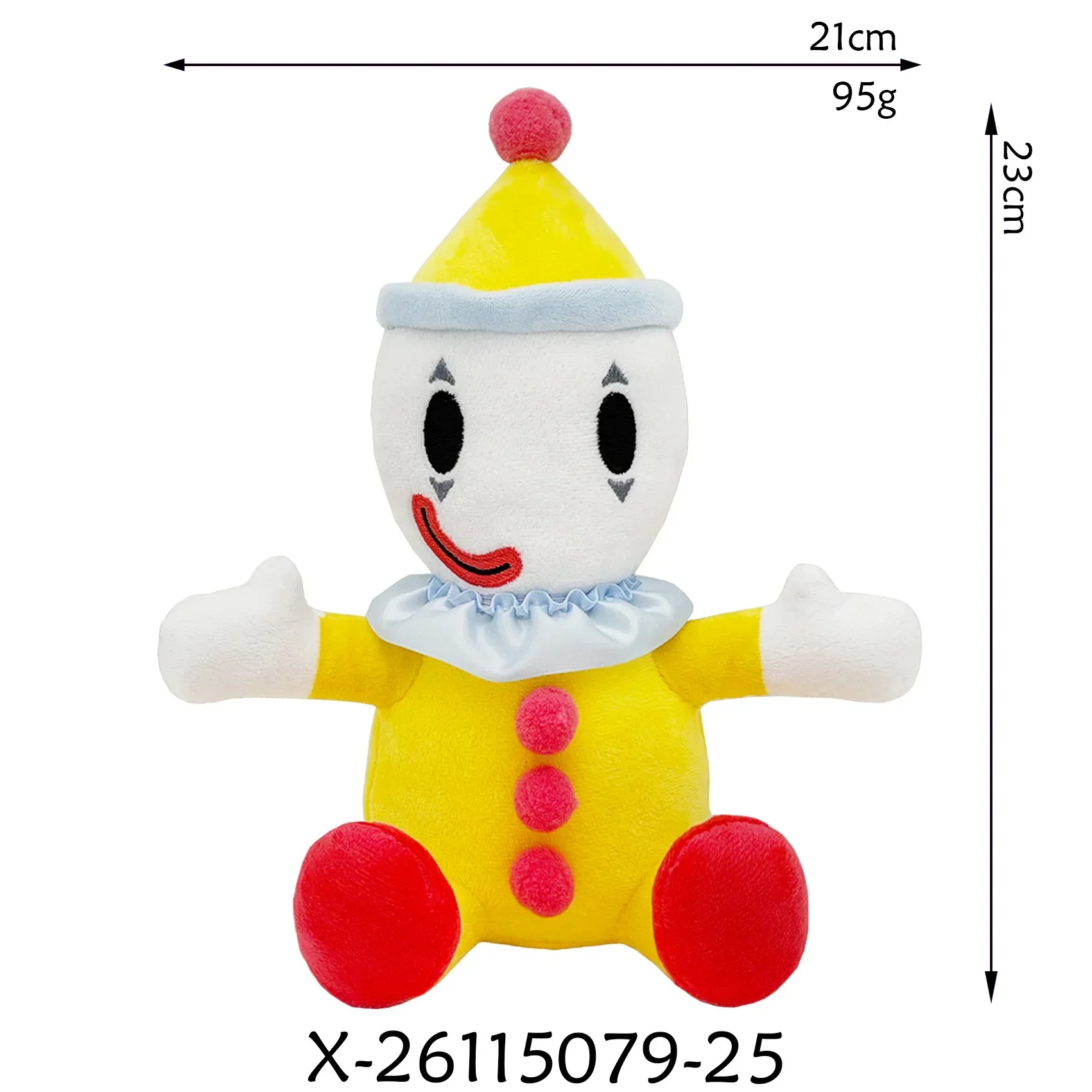 20cm Plush Pendant The Amazing Digital Circus Caine Plush Toys Jax Rabbit Anime Peripherals Plush Keychain Decor Ornaments Gift