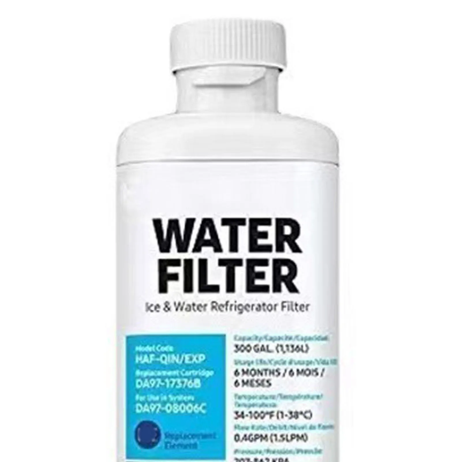 Refrigerator Water Filter DA97 17376B Leakage Proof Replacement Fridge Water Filter for Home