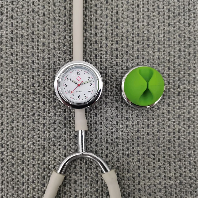 Fob Doctor Clock Clip On Hanging Stethoscope Watch
