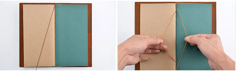 Moterm Hot Sale 100% Genuine Leather Notebook Handmade Vintage Cowhide Diary Journal Sketchbook Planner TN Travel Notebook Cover
