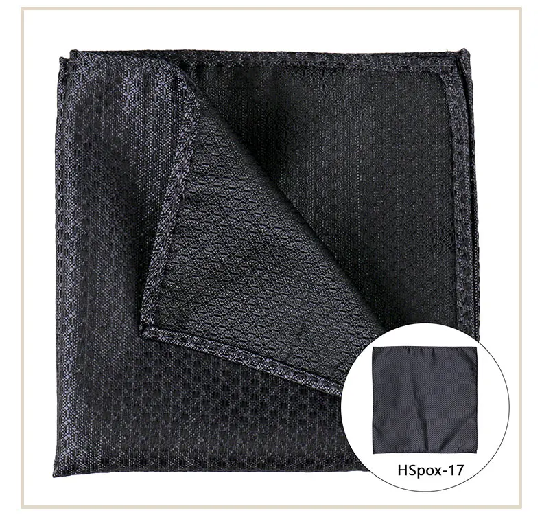 Pocket Square Man Multicolor Dot Paisley Wedding Handkerchief Jacquare Woven Hanky Men Classic Pocket Accessories Gifts Handker