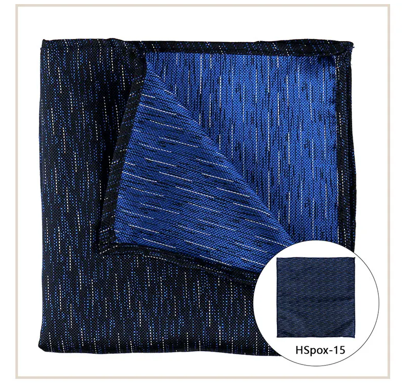 Pocket Square Man Multicolor Dot Paisley Wedding Handkerchief Jacquare Woven Hanky Men Classic Pocket Accessories Gifts Handker