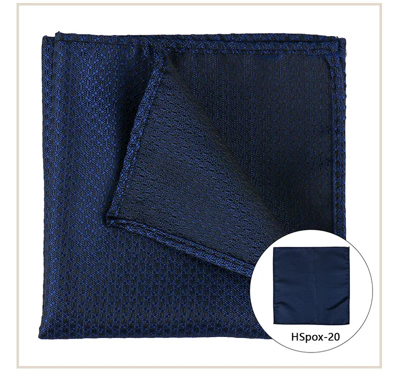 Pocket Square Man Multicolor Dot Paisley Wedding Handkerchief Jacquare Woven Hanky Men Classic Pocket Accessories Gifts Handker
