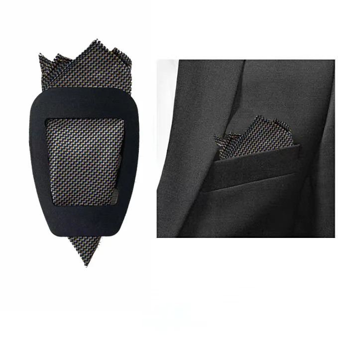 Pocket Square Holder Handkerchief Keeper Organizer Accessories For Men Square Scarf