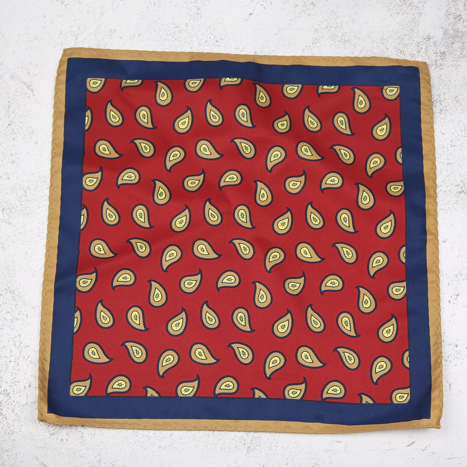 New Dot Red Print Pocket Square Floral Chest Towel Paisley Suits Wedding Gentlemen Hankies Men's Handkerchiefs Pocket Squares