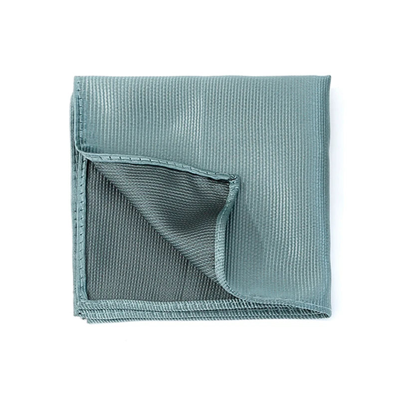 Handkerchief Pocket Square Striped Solid Color Kerchief Formal Business Party Wedding Handkerchief Suit Hanky Jacquard Woven