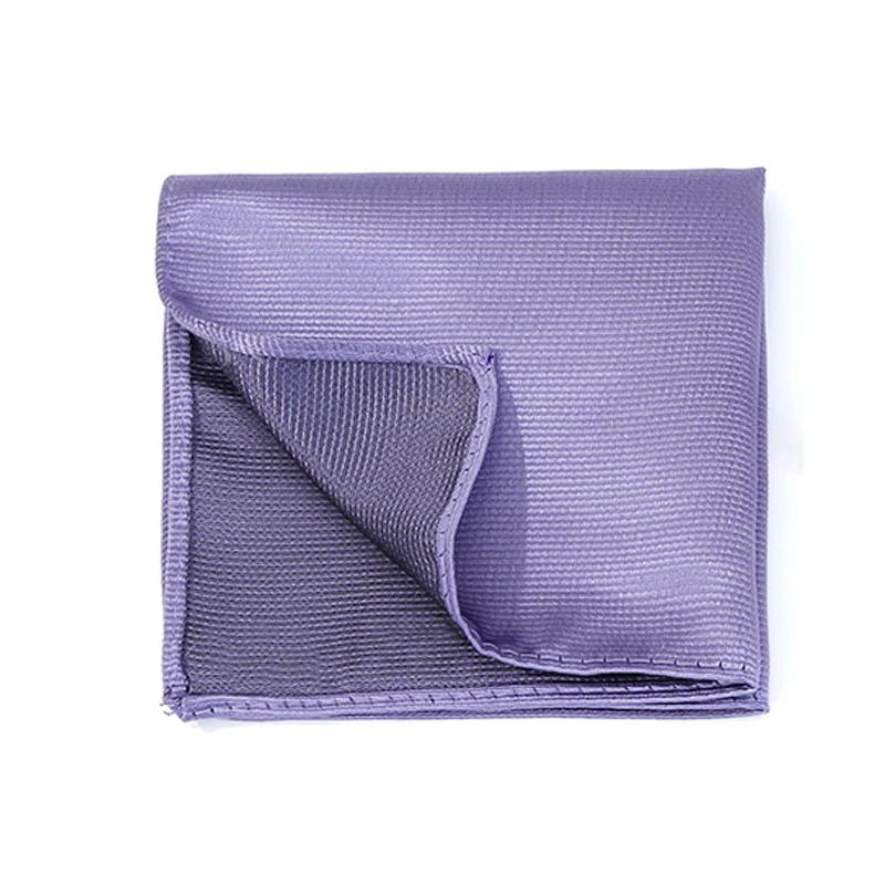 Handkerchief Pocket Square Striped Solid Color Kerchief Formal Business Party Wedding Handkerchief Suit Hanky Jacquard Woven