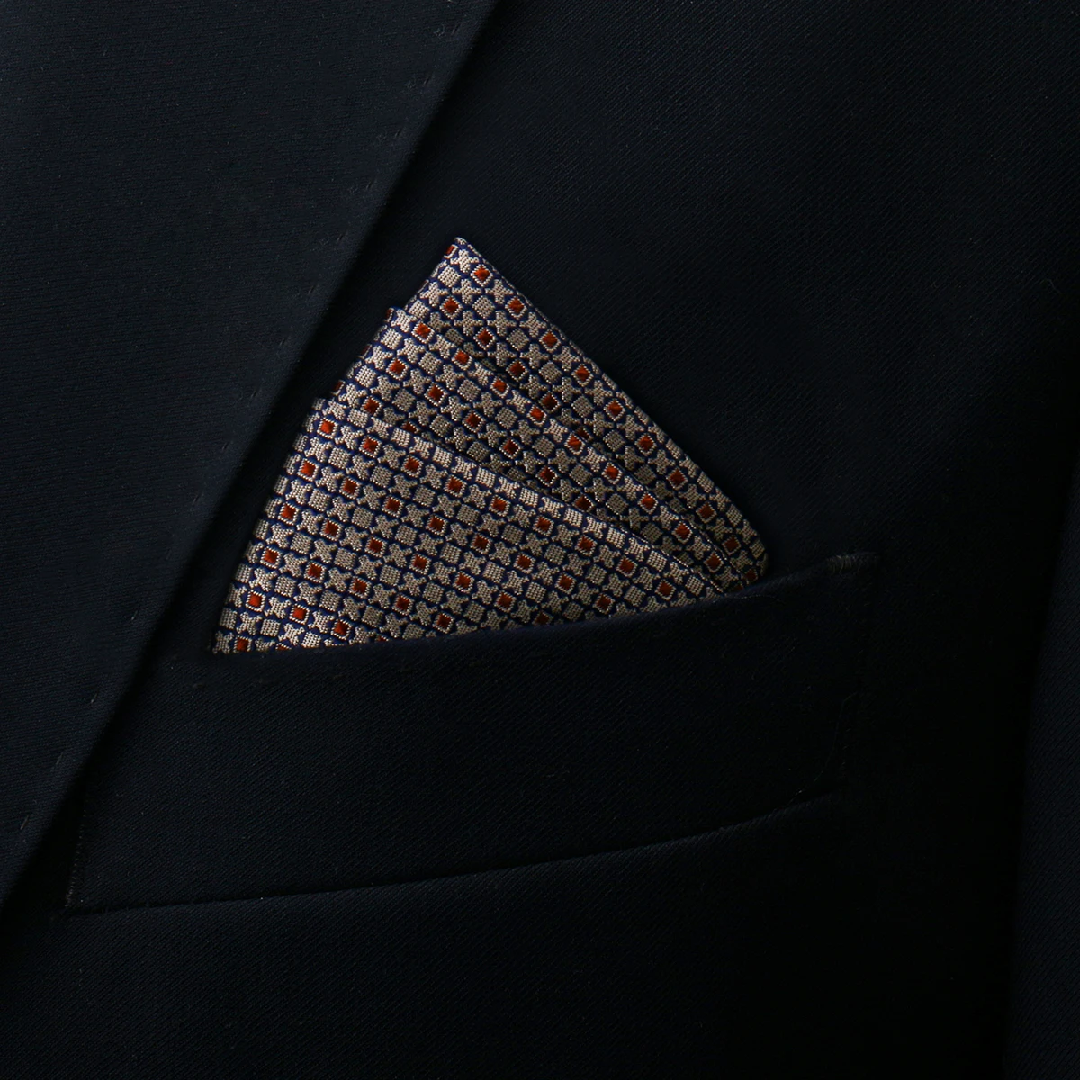 New Style Handkerchief Hot Sale Black Suit Accessories Solid Kerchief Men Wedding Party Birthday Gift Pocket Square Paisley