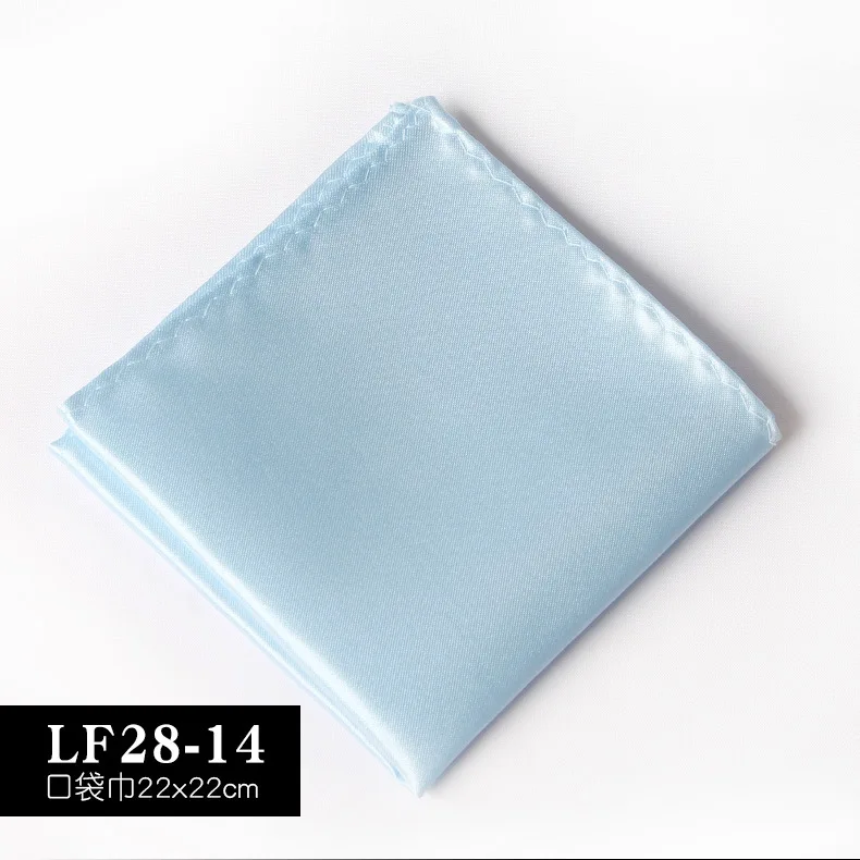 Satin Handkerchief For Men Candy Color Mens Suits Pocket Square Business Chest Towel Hanky Suit Napkin Solid Blue Red Hankies