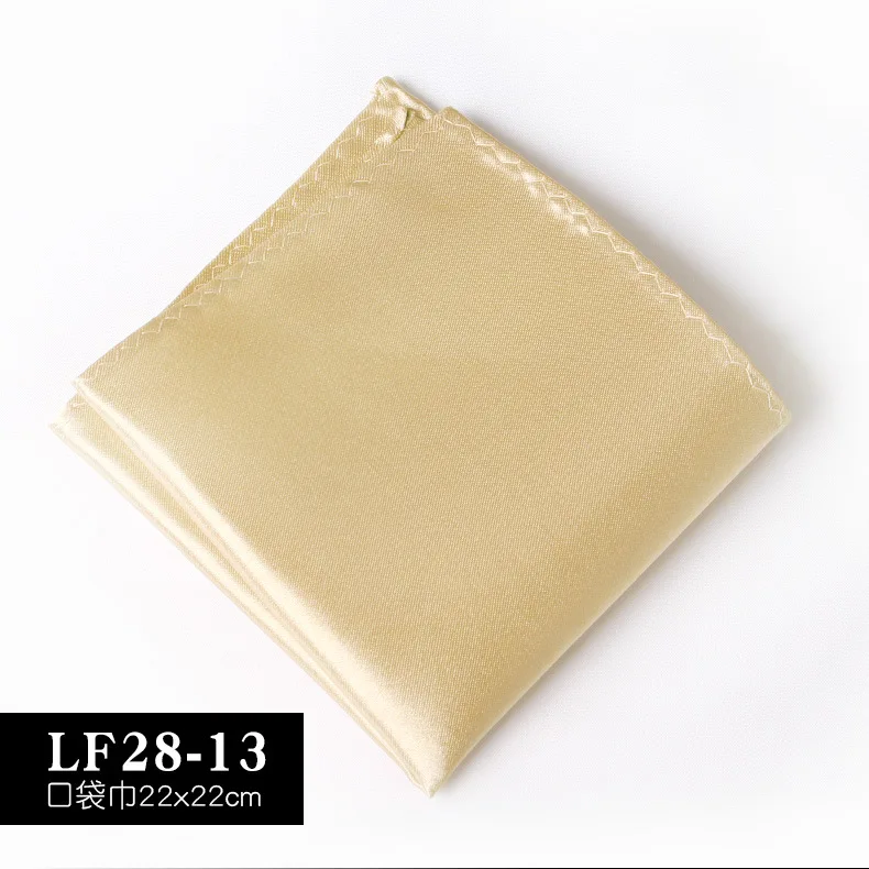 Satin Handkerchief For Men Candy Color Mens Suits Pocket Square Business Chest Towel Hanky Suit Napkin Solid Blue Red Hankies