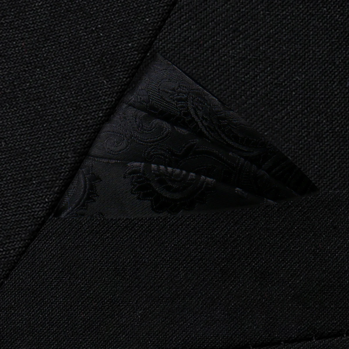 Pocket Square Silk High Grade New Style Handkerchief Men Black Suit Accessories Solid Men Handker Many Color Newest Fit Pockets