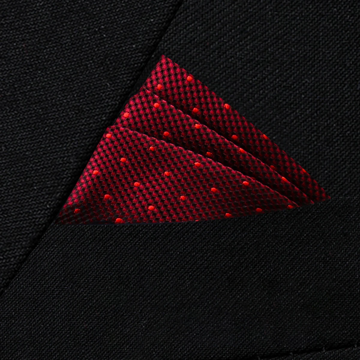 Pocket Square Silk High Grade New Style Handkerchief Men Black Suit Accessories Solid Men Handker Many Color Newest Fit Pockets