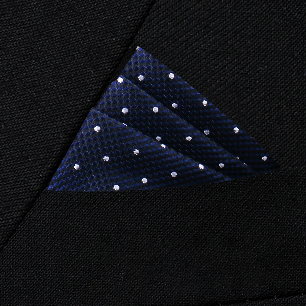 Pocket Square Silk High Grade New Style Handkerchief Men Black Suit Accessories Solid Men Handker Many Color Newest Fit Pockets