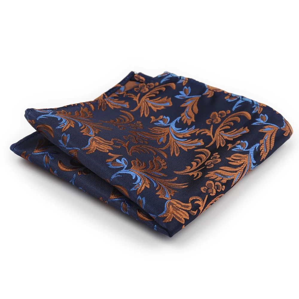 High Grade Brand Silk Kerchief Man Pocket Square Dark Blue Red Wine Handkerchief Suit Wedding Business Silk Suit Hanky Men Gifts