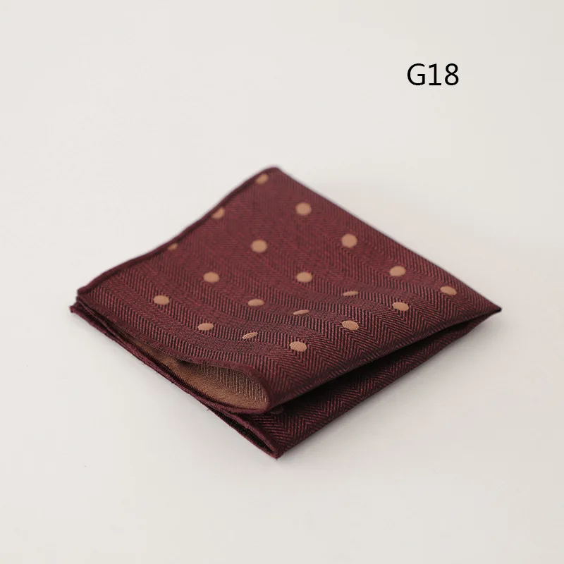 2025 New Luxury Formal Pocket Square Cartoon Horse Striped Green Handkerchief Polka Dot Polyester Hanky Wedding Party Suit Gift