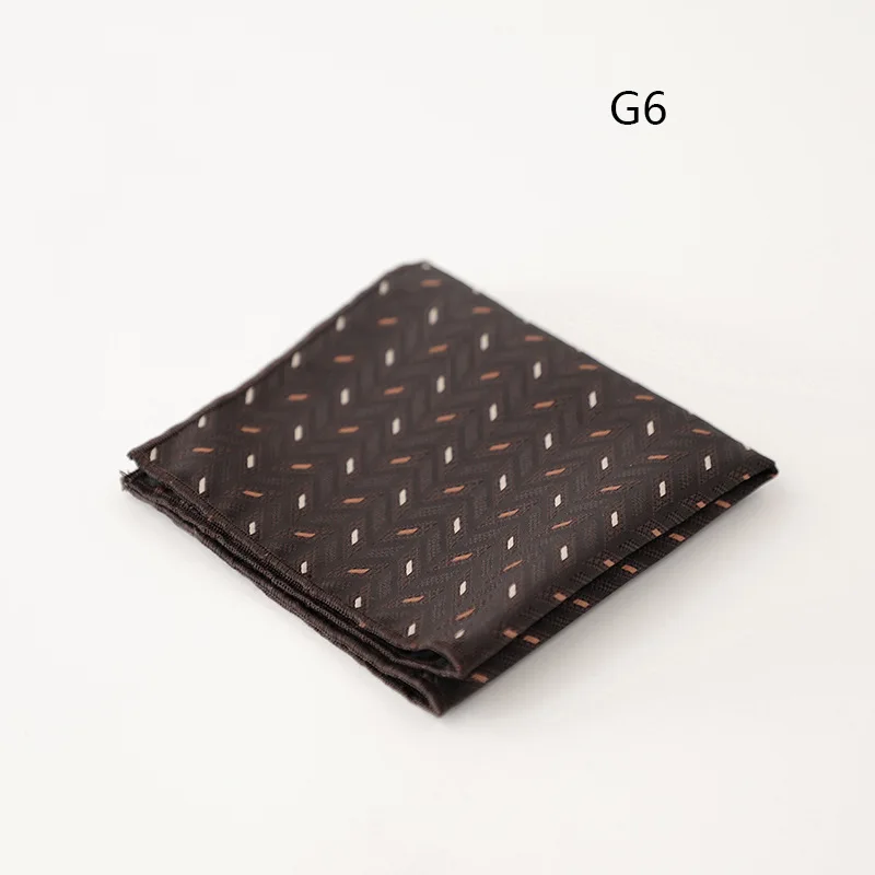 2025 New Luxury Formal Pocket Square Cartoon Horse Striped Green Handkerchief Polka Dot Polyester Hanky Wedding Party Suit Gift