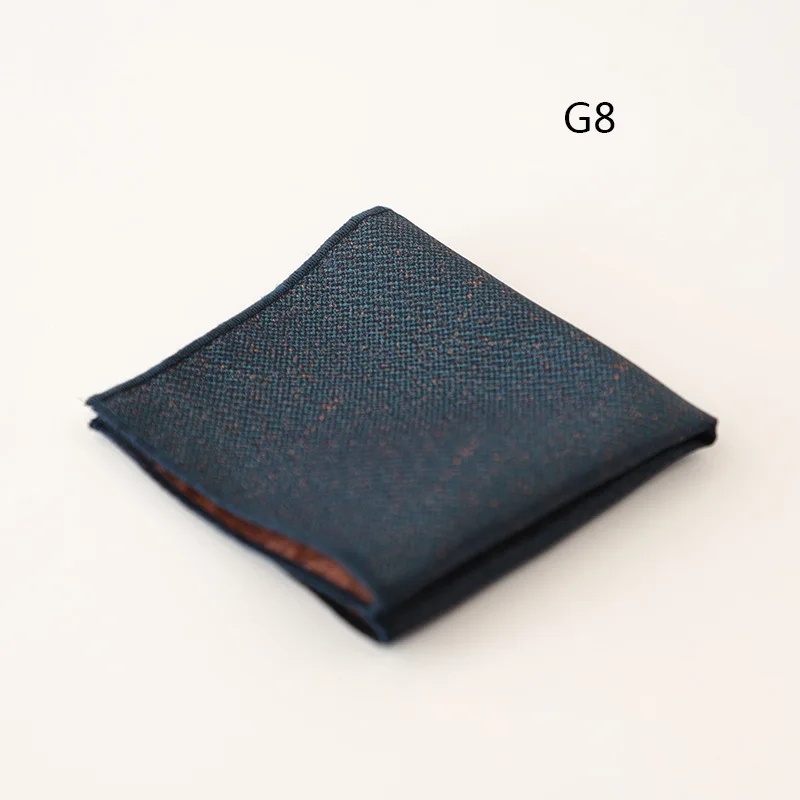 2025 New Luxury Formal Pocket Square Cartoon Horse Striped Green Handkerchief Polka Dot Polyester Hanky Wedding Party Suit Gift
