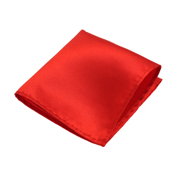 HUISHI Solid Handkerchief Vintage Fashion Party Pocket Hanky For Suit Men's Handkerchief Groomsmen Pocket Square Hanker