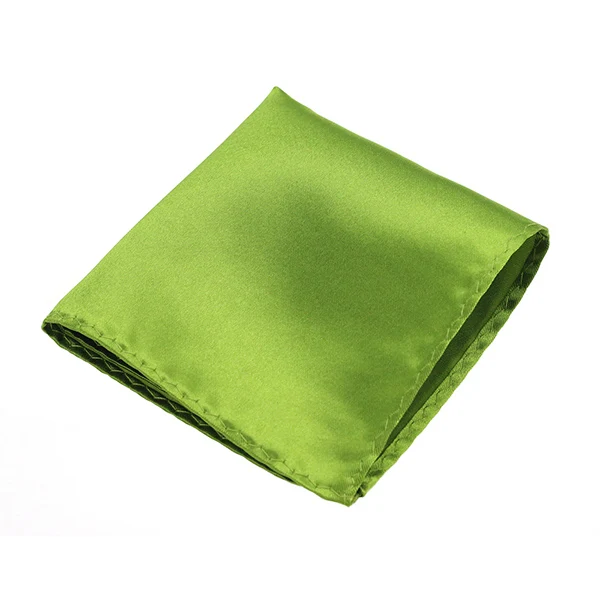 HUISHI Solid Handkerchief Vintage Fashion Party Pocket Hanky For Suit Men's Handkerchief Groomsmen Pocket Square Hanker