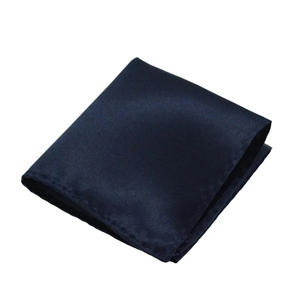HUISHI Solid Handkerchief Vintage Fashion Party Pocket Hanky For Suit Men's Handkerchief Groomsmen Pocket Square Hanker
