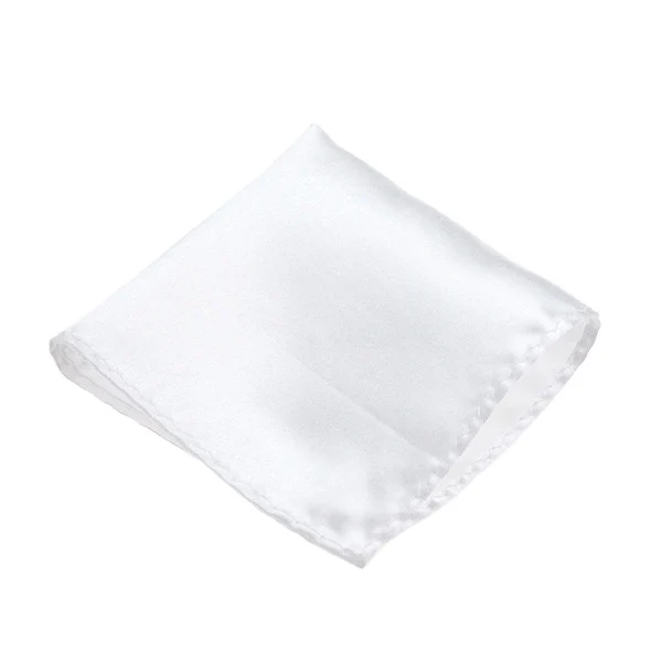 HUISHI Solid Handkerchief Vintage Fashion Party Pocket Hanky For Suit Men's Handkerchief Groomsmen Pocket Square Hanker