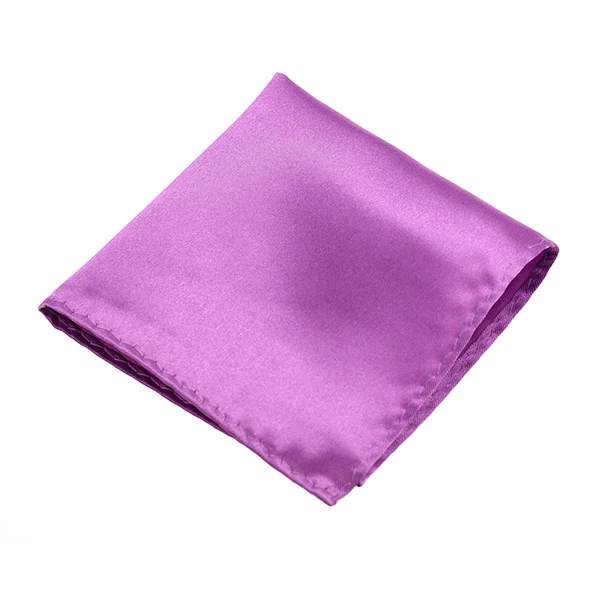 HUISHI Solid Handkerchief Vintage Fashion Party Pocket Hanky For Suit Men's Handkerchief Groomsmen Pocket Square Hanker