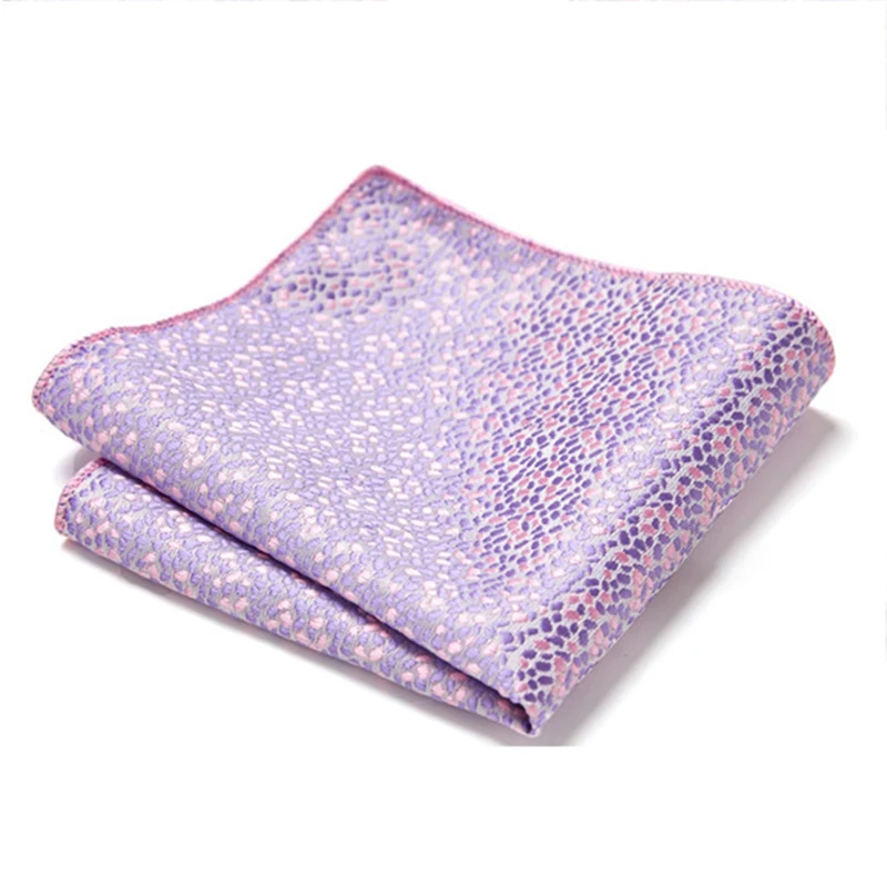 Paisley Hanky Floral Pocket Square Fit Men Suits Wedding Party Fashion Business Handkerchief Navy Blue Pocket Hanky Red Square