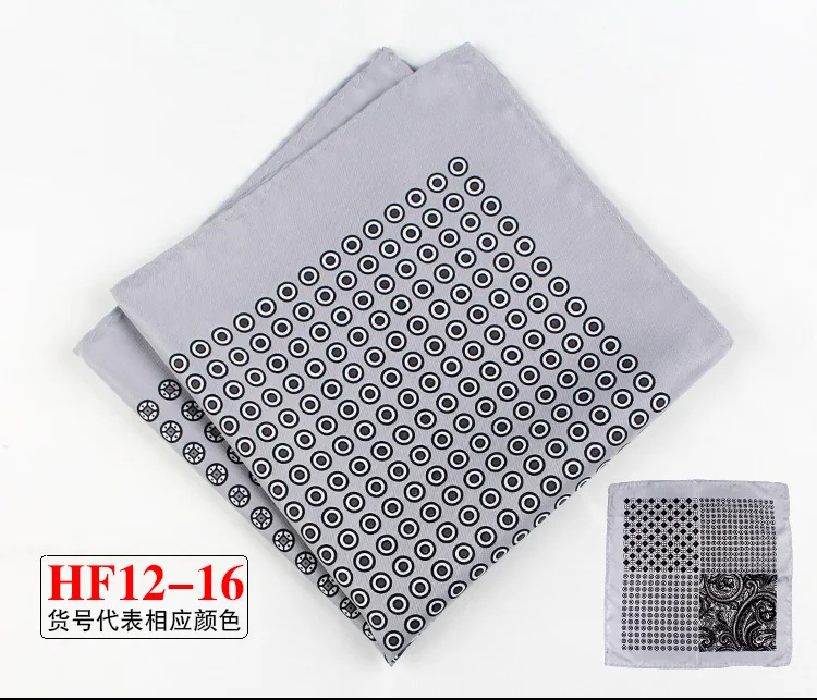 34cm Pocket Square for Men Women Floral Print Suits Hanky Mens Handkerchiefs Suit Square Handkerchief Towels Scarves