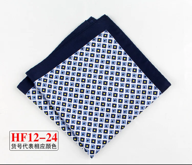 34cm Pocket Square for Men Women Floral Print Suits Hanky Mens Handkerchiefs Suit Square Handkerchief Towels Scarves