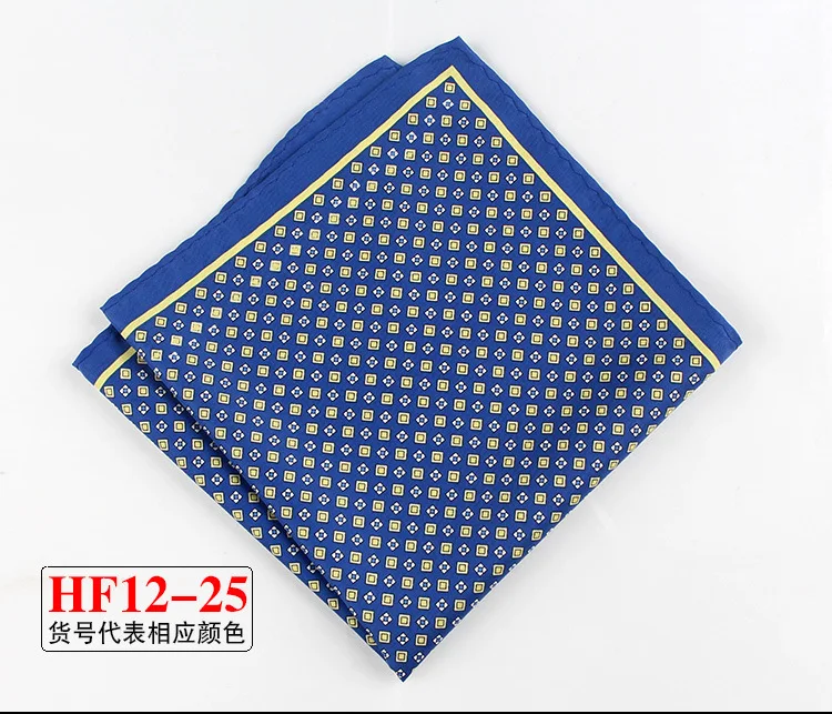 34cm Pocket Square for Men Women Floral Print Suits Hanky Mens Handkerchiefs Suit Square Handkerchief Towels Scarves