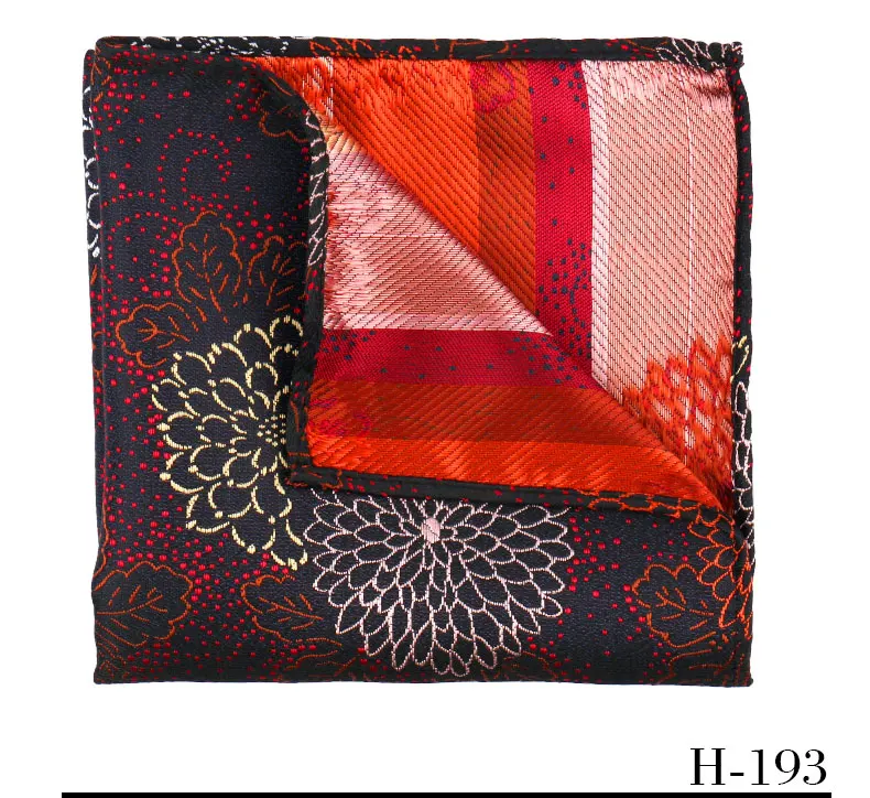 Elegant Men Pocket Square Luxury Paisley Stripe Floral Multiple Colors Available Banquet Business Formal Party Accessories