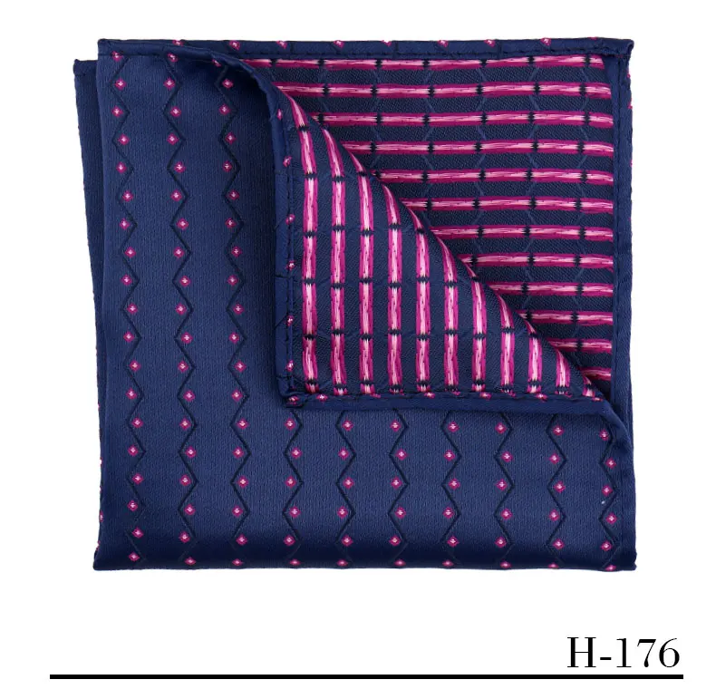 Elegant Men Pocket Square Luxury Paisley Stripe Floral Multiple Colors Available Banquet Business Formal Party Accessories