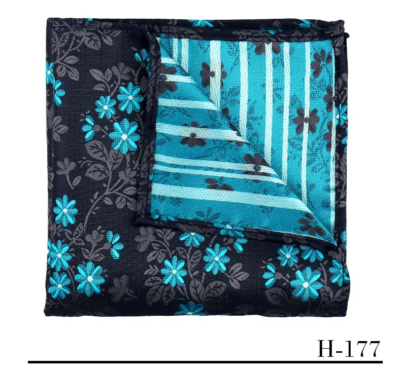 Elegant Men Pocket Square Luxury Paisley Stripe Floral Multiple Colors Available Banquet Business Formal Party Accessories